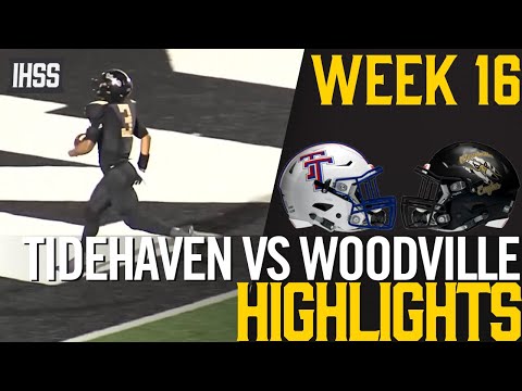 Thrilling High School Football Semifinal: Tidehaven vs Woodville Highlights
