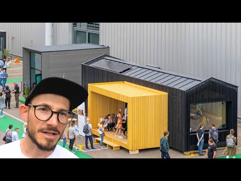 NEVER RENT AGAIN! German craftsman (34) invents cheap family house: mokabin tiny-house