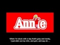 Annie - Tomorrow (Karaoke)