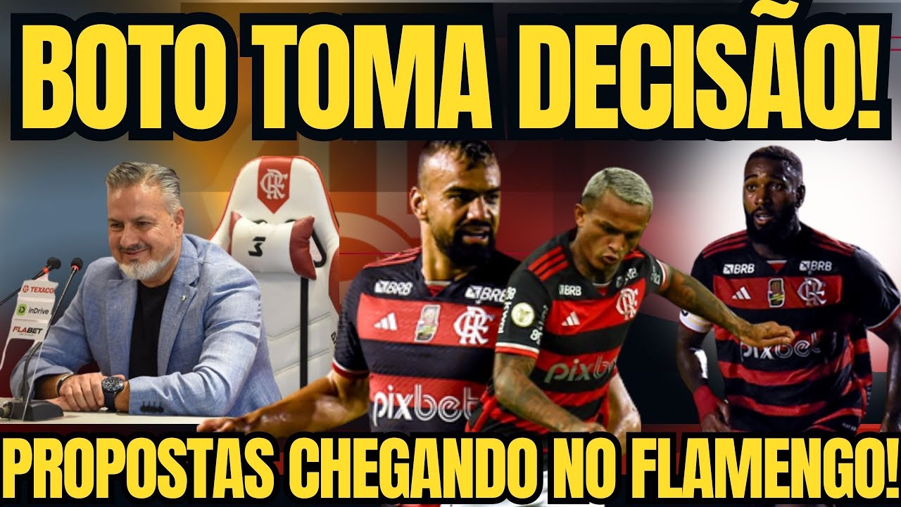 DECISÃO TOMADA NO FLAMENGO!! PROPOSTAS CHEGANDO NO FLA!!! CONVERSA COM FILIPE LUIS!