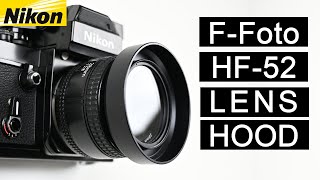 Nikon ZFC Nikon Z 28MM 2.8 F-Foto Lens Hood 52mm Nikon F2 Film Ai Lens Nikon Z 40mm F2 Accessories