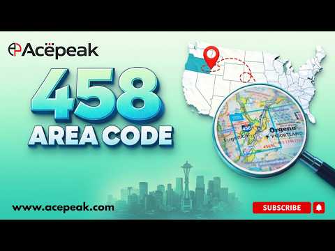 Area Code For 458