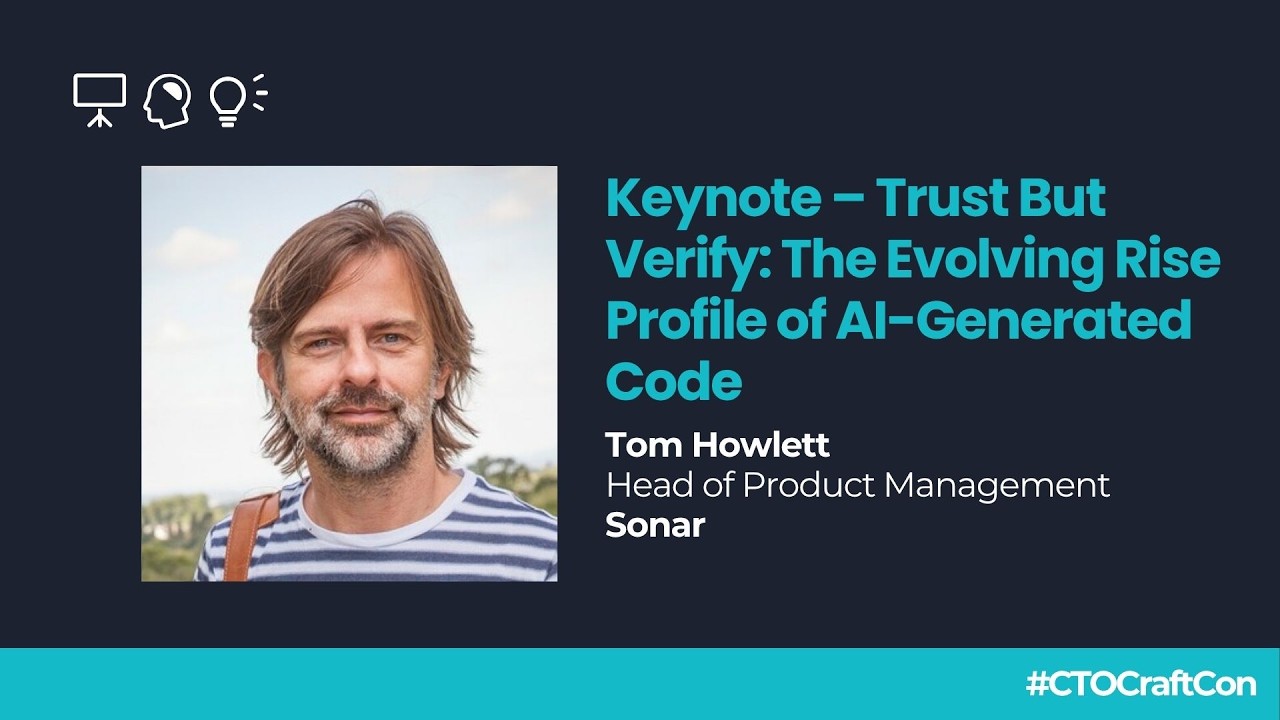 Keynote – Trust But Verify The Evolving Risk Profile of AI Generated Code