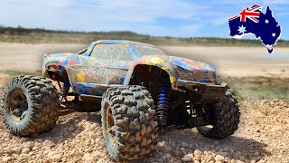 Traxxas Xmaxx & Slash 4x4 Takes on AUSTRALIAN OUTBACK! - Extreme Bashing!