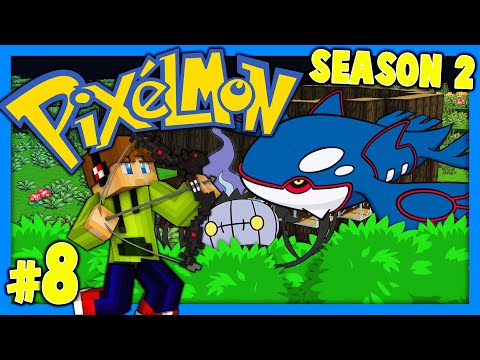 "Catching KYOGRE!" - Minecraft Pixelmon Episode 8