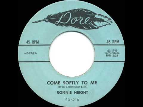 1959 HITS ARCHIVE: Come Softly To Me - Ronnie Height