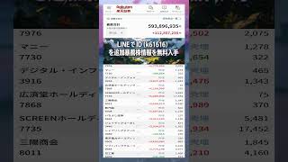 #日本株 #株初心者 #株式投資 #投資の勉強 #資産運用 #お金の勉強 #資産形成 #配当金活 #長期投資