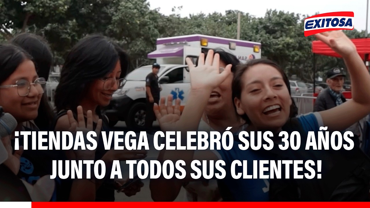 🔴🔵 Tiendas Vega celebró sus 30 años junto a todos sus clientes