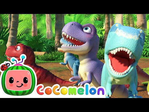 Ten Little Dinos! | CoComelon Furry Friends | Animals for Kids