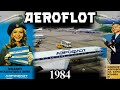 A Busy Day In Life Of AEROFLOT Soviet Airlines 1984 Vintage Film Aeroflot