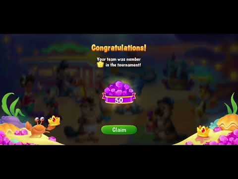 🏆Fishdom: Team Tournament - First Place🥇 - 17/10/2022