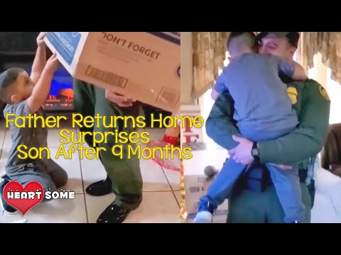Son Reunited With Father After 9-Months *Emotional Reunion* || Heartsome 💖