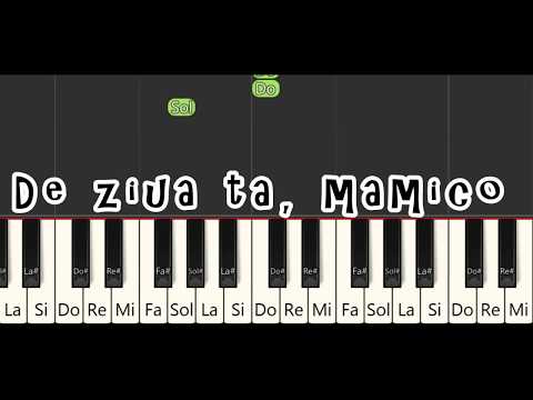 De Ziua Ta, Mamico  - Tutorial Pian Incepatori | 2 Niveluri