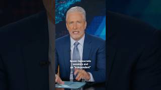 Jon Stewart "can't f**king believe" the Democrats caved so hard on the shutdown #dailyshow