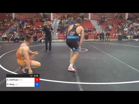 97 Kg Consolation - Gavin Hoffman, Ohio Regional Training Center Vs Peter Ming, Stanford -CA RTC A