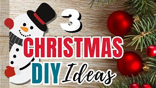 3 CHRISTMAS DIY IDEAS TO TRY TODAY | Budget-friendly & Sustainable Ideas