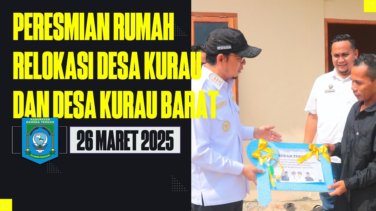 Kado Lebaran untuk Warga Desa Kurau dan Kurau Barat