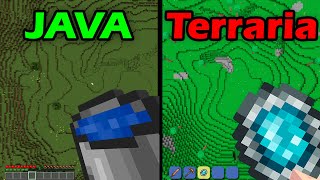 water bucket MLG as java vs terraria