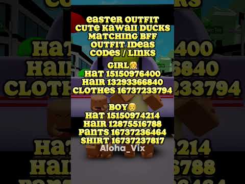 ROBLOX Brookhaven CODES for CLOTHES || trending EASTER...