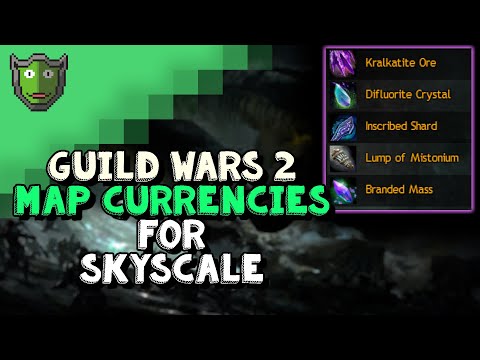 GUILD WARS 2 : skyscale collection easy map currencies