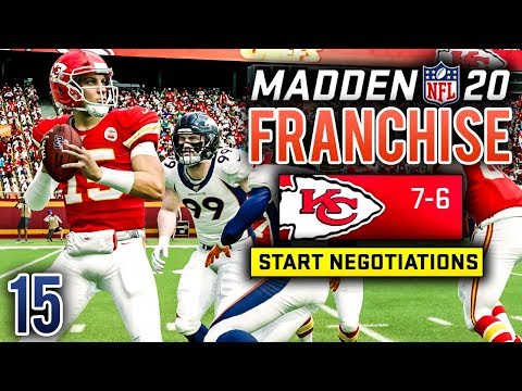 Madden 20 Franchise (Y1:G14) Ep.15 - Broncos Try to Spoil Chiefs Division Title Hopes