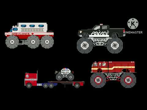 monster emergency vehicles 3 ending @TheKidsPictureShow