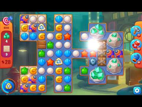 Fishdom 2021 - Challenge Level 6110   #playrix #fishdom #gaming