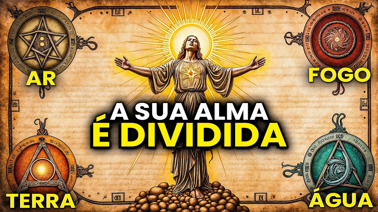 VOCÊ ESTÁ PRESO! Os 4 Corpos da Alma: O Mistério que NINGUÉM Quer que Você Descubra!