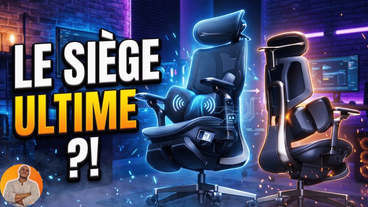 Le FAUTEUIL ULTIME ? 🤖 HBADA X7 : IA & Massage Intégré !