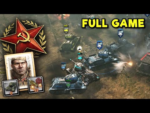 ANNIHILATION [4v4] [SOV Armored Assault Tactics] [Hill 400] — Company of Heroes 2