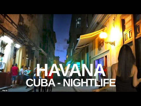 Virtual Havana, Cuba Nightlife Walking Tour - Bars, Clubs & Restaurants in Winter