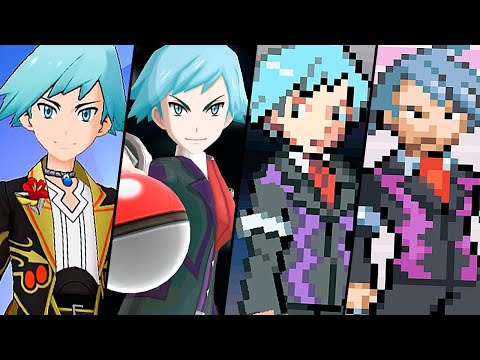 Evolution of Champion Steven Stone in Pokémon Games