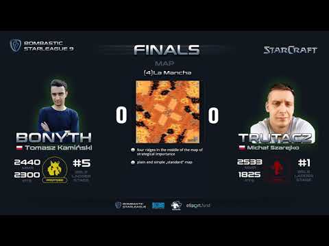 BSL9 Grand Finals - Bonyth vs trutaCz - bo7 + interviews || Bombastic StarLeague Season 9 || !Patreo
