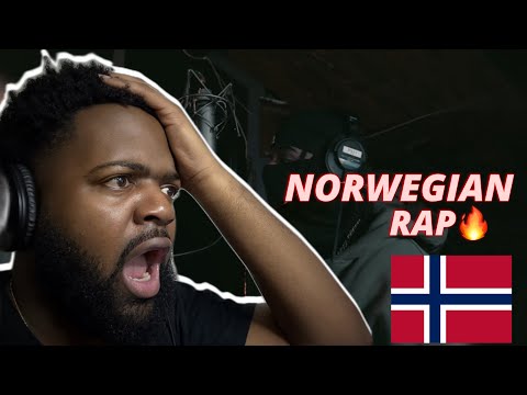 AMERICAN REACTS TO NORWEGIAN RAP AMZ - DBK & Benji - "HVA SKJER"