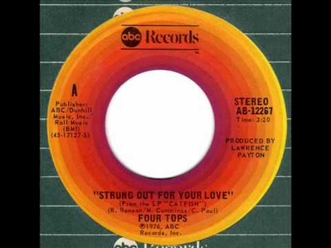 FOUR TOPS  Strung out for your love 70s Rare XO Soul