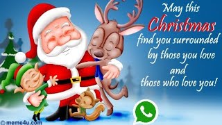 Merry Christmas wishes song, Christmas 🎄 2017 song and ringtone, whatsapp status
