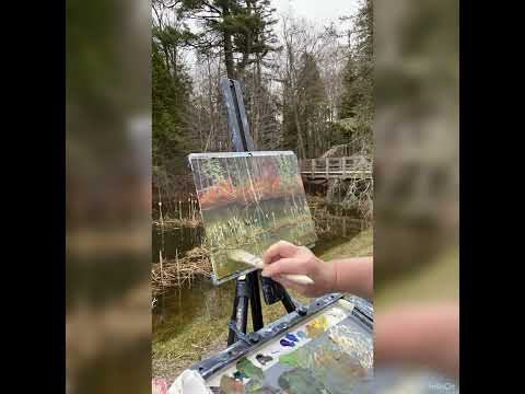 Painting the marsh