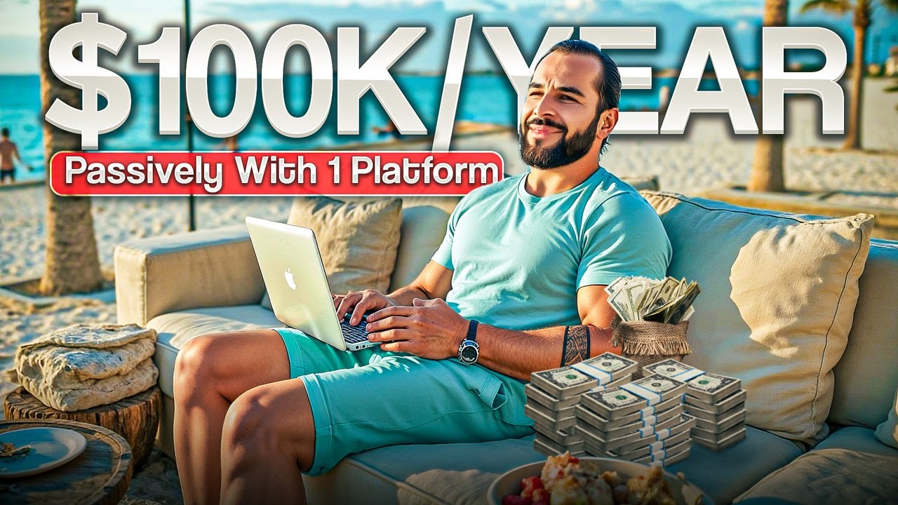 0 to $100k per year PASSIVELY with 1 platform! #passiveincome