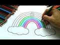 COLORING RAINBOWS AND LEARNING COLORS IN ENGLISH