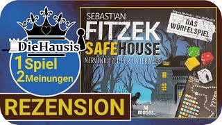 Sebastian Fitzek SafeHouse - Das Würfelspiel - Rezension (Moses Verlag 2020) [Review + Regeln + LP]
