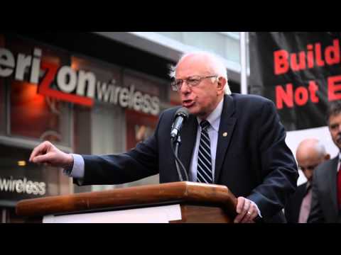 Bernie Stands With Verizon Wireless & Wireline Workers