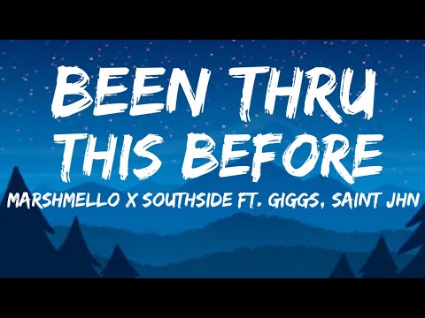 Marshmello x Southside - Been Thru This Before (Lyrics) Ft. Giggs, SAINt JHN