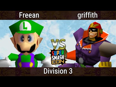 SSC 2023 - Freean (Luigi) Vs. griffith (Captain Falcon) Smash Bros - SSB64
