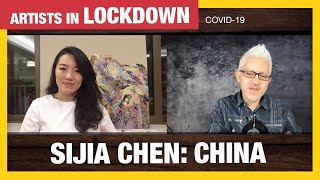 Artist Sijia Chen (China)Makes Collages with News Clippings While in Lockdown video