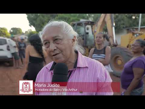 Várzea Grande em parceria com Governo de MT lançam obras de asfalto.