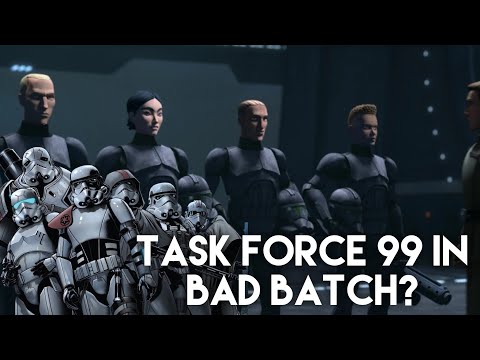 Task Force 99 in Bad Batch theory