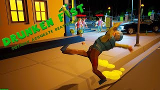 アル中親父が殴り合いのケンカを繰り広げる海外のゲーム。