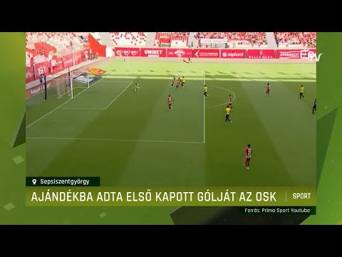 Ajándékba adta első kapott gólját a Sepsi OSK – Erdélyi Magyar Televízió