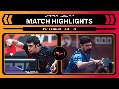Amirreza Abbasi vs Nima Alamian | MS SF | WTT Feeder Havirov 2025