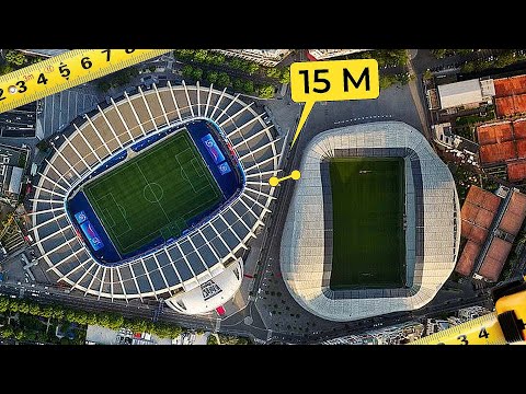 25 Closest Stadiums Around the World